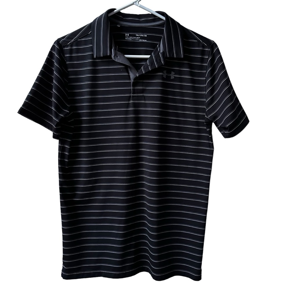 Under Armour Match Play Striped Polo
